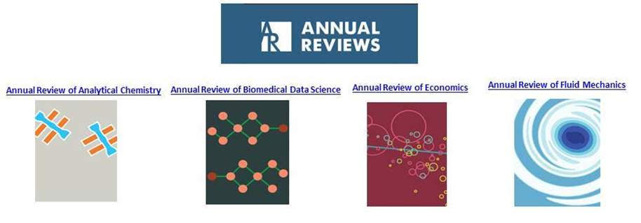Logo de la biblioteca: ANNUAL REVIEWS