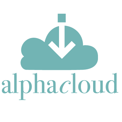 Logo de la biblioteca: alphacloud